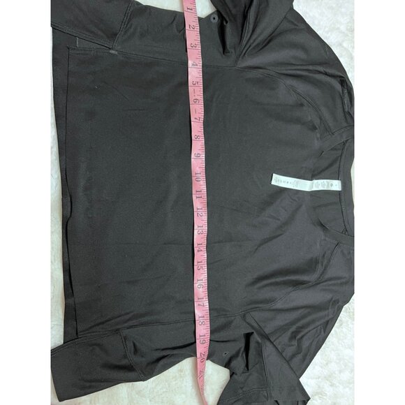 Lululemon fine force black shirt women size 8 - Picture 4 of 5